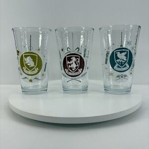 Harry Potter Wizarding World Glassware Set‎ of 3 Drinkware 16oz Tumblers